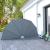 Copertină laterală pliabilă de terasă, gri, 160 cm GartenMobel Dekor