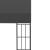 Pavilion de perete, antracit, 3 x 4 m, material textil GartenMobel Dekor