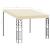 Pavilion de perete, crem, 3 x 3 x 2,5 m GartenMobel Dekor