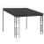 Pavilion de perete, antracit, 3 x 3 x 2,5 m GartenMobel Dekor