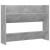 Pantofare de perete, 2 buc., gri beton, 80x18x60 cm, PAL GartenMobel Dekor