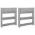 Pantofare de perete, 2 buc., gri beton, 80x18x90 cm, PAL GartenMobel Dekor