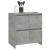 Servantă, gri beton, 70x41x75 cm, lemn prelucrat GartenMobel Dekor