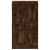 Bibliotecă, stejar fumuriu, 82,5x30,5x150 cm, lemn prelucrat GartenMobel Dekor