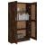 Bibliotecă, stejar fumuriu, 82,5x30,5x150 cm, lemn prelucrat GartenMobel Dekor
