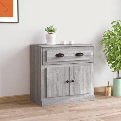Servantă, gri sonoma, 70x35,5x67,5 cm, lemn prelucrat GartenMobel Dekor