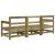 Set mobilier de grădină, 3 piese, lemn de pin impregnat GartenMobel Dekor