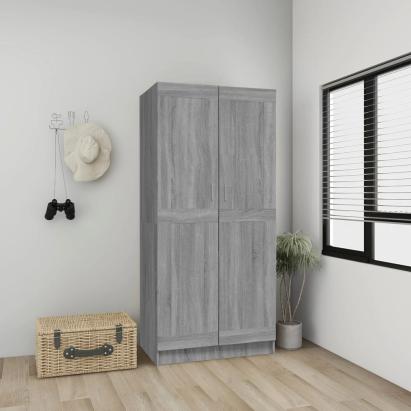 Șifonier, gri sonoma, 82,5x51,5x180 cm, lemn prelucrat GartenMobel Dekor