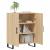 Dulap, stejar sonoma, 69,5x34x90 cm, lemn compozit GartenMobel Dekor