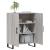 Dulap, gri sonoma, 69,5x34x90 cm, lemn compozit GartenMobel Dekor