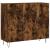 Dulap, stejar fumuriu, 90x34x80 cm, lemn compozit GartenMobel Dekor