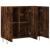 Dulap, stejar fumuriu, 90x34x80 cm, lemn compozit GartenMobel Dekor