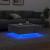 Măsuță de cafea cu lumini LED, gri beton, 80x80x31 cm GartenMobel Dekor