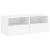 Comode TV de perete, alb, 80x30x30 cm, lemn prelucrat GartenMobel Dekor