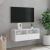 Comode TV de perete, alb, 80x30x30 cm, lemn prelucrat GartenMobel Dekor