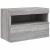 Comodă TV de perete cu lumini LED, gri sonoma, 60x30x40 cm GartenMobel Dekor
