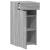 Dulap, sonoma gri, 45x42,5x93 cm, lemn prelucrat GartenMobel Dekor