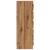 Dulap cu sertar, stejar artizanal, 60x36x103 cm, lemn prelucrat GartenMobel Dekor