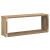 Rafturi de perete cub 2 buc. stejar artizanal, 60x15x23 cm lemn GartenMobel Dekor
