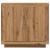 Dulap, Stejar artizanal, 80x40x75 cm, lemn prelucrat GartenMobel Dekor