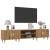 Dulap TV, stejar artizanal, 180x31,5x40 cm, lemn prelucrat GartenMobel Dekor
