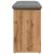 Bancă de pantofi stejar artizanal 102x32x50 cm lemn prelucrat GartenMobel Dekor