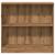 Bibliotecă, stejar artizanal, 80x24x76 cm, lemn prelucrat GartenMobel Dekor