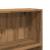 Bibliotecă, stejar artizanal, 80x24x109 cm, lemn prelucrat GartenMobel Dekor