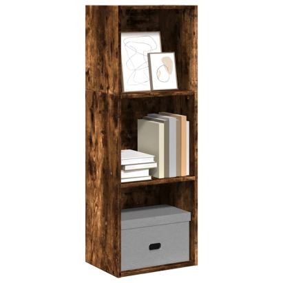 Bibliotecă, stejar fumuriu, 40x30x114 cm, lemn prelucrat GartenMobel Dekor