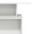 Birou de recepție alb 100x40x104 cm din lemn prelucrat GartenMobel Dekor