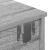 Raft de perete cu sertare Gri Sonoma 60x25x15 cm Lemn prelucrat GartenMobel Dekor