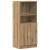Dulap de bucătărie stejar artizanal 57x41,5x131,5 cm lemn GartenMobel Dekor