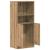 Dulap de bucătărie stejar artizanal 57x41,5x131,5 cm lemn GartenMobel Dekor