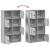 Bibliotecă, gri sonoma, 60x24x101,5 cm, lemn prelucrat GartenMobel Dekor
