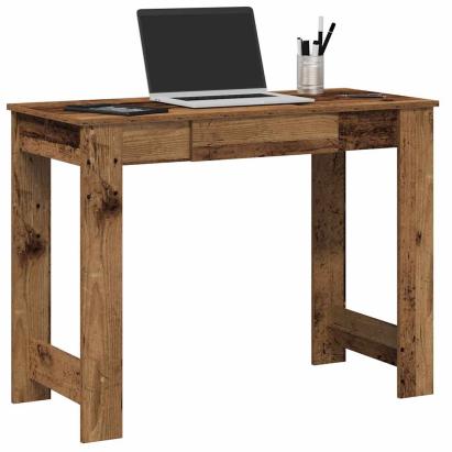 Birou din lemn vechi 100x45x75 cm din lemn prelucrat GartenMobel Dekor