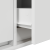 Dulap TV, alb, 100x31x25,5 cm, lemn prelucrat GartenMobel Dekor