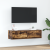 Dulap TV, stejar fumuriu, 100x31x25,5 cm, lemn prelucrat GartenMobel Dekor