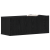Stand TV Negru din Stejar 80x30x30 cm Fabricat din Lemn Fals GartenMobel Dekor