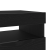 Dulap TV cu lumini LED Negru Stejar 80x35x40 cm Lemn prelucrat GartenMobel Dekor
