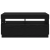 Dulap TV cu lumini LED Negru Stejar 80x35x40 cm Lemn prelucrat GartenMobel Dekor
