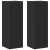 Dulapuri TV de perete 2 buc Negru Stejar 30,5x30x90 cm Lemn prelucrat GartenMobel Dekor