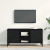 Dulap TV Negru Stejar 102x35x50 cm Lemn Prelucrat GartenMobel Dekor