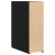 Dulap de farmacie, stejar negru, 20x45,5x60 cm, lemn GartenMobel Dekor