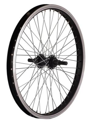 Roata Spate Bicicleta BMX Cerurim, Janta Simpla, 20 inch, 406X25, Negru Ultimate FactoryBikes