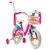 Bicicleta Copii DHS Summer - 14 Inch, Roz Ultimate FactoryBikes
