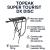 Portbagaj bicicleta Topeak Super Tourist DX (Disc) - 26-29 inch, Aluminiu Ultimate FactoryBikes