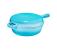 Cratita fonta emailata dubla cu capac 14x27cm albastru deschis Handy KitchenServ
