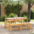 Set masă grădină 3 piese lemn masiv acacia GartenMobel Dekor