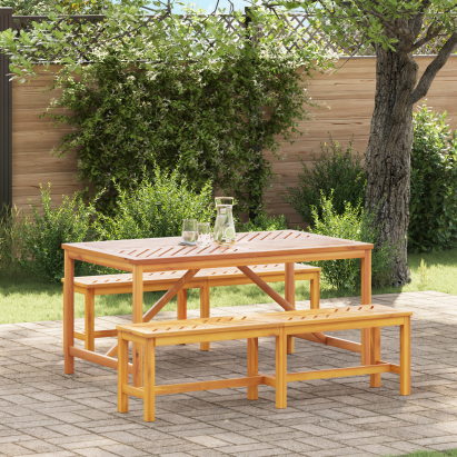 Set masă grădină 3 piese lemn masiv acacia GartenMobel Dekor