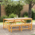 Set de dining pentru grădină din lemn masiv de acacia GartenMobel Dekor
